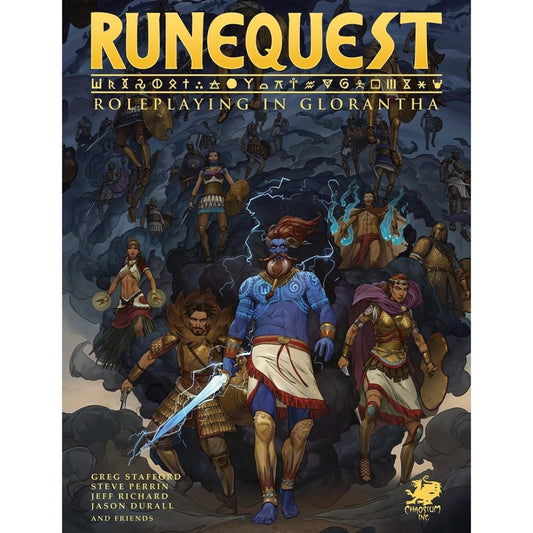 Core Rulebook: RuneQuest RPG Roleplaying in Glorantha Roleplaying Game by Chaosium 1