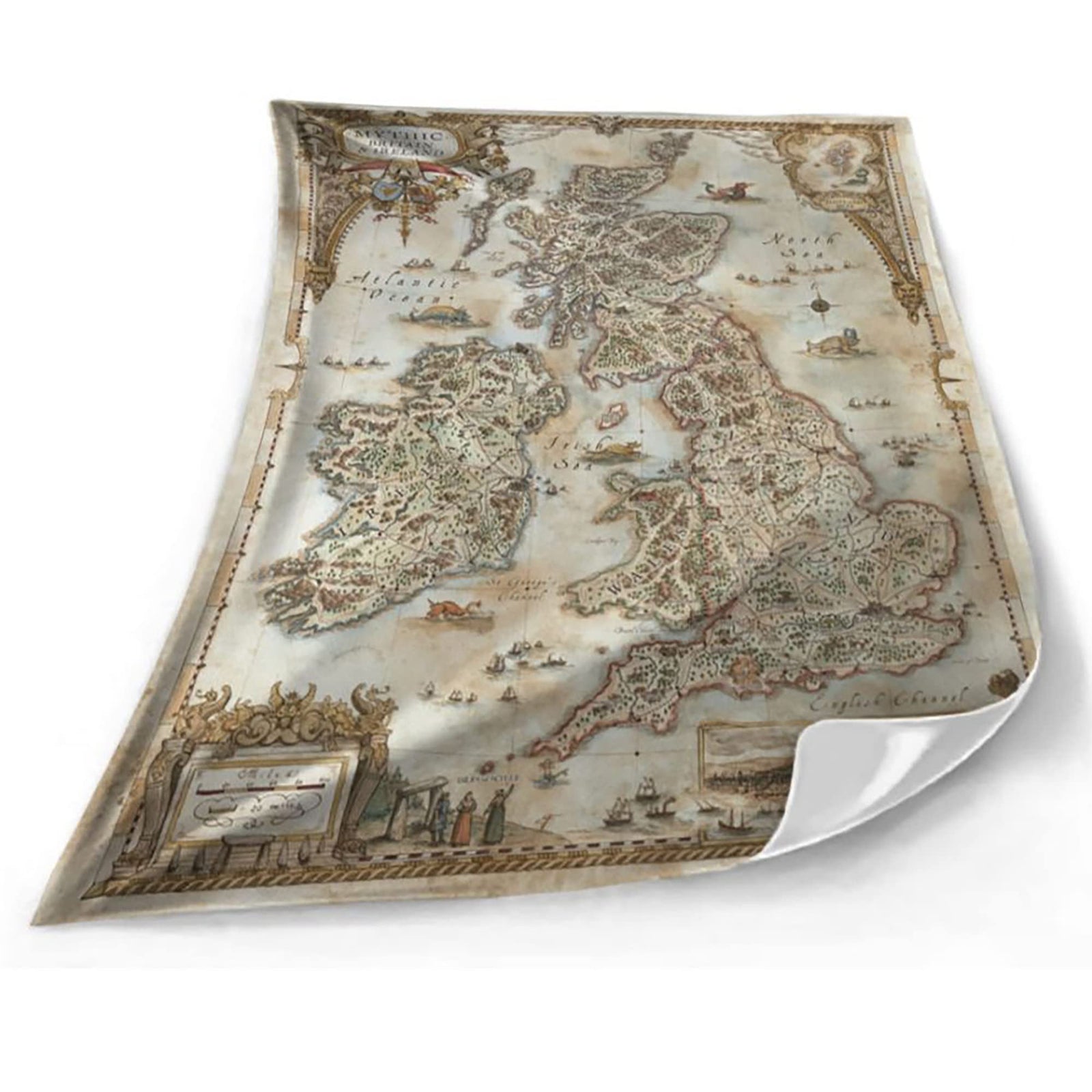 Free League Publishing Vaesen: Mythic Britain & Ireland Maps & Handouts - RPG Accessories, Nordic Horror Roleplaying 1