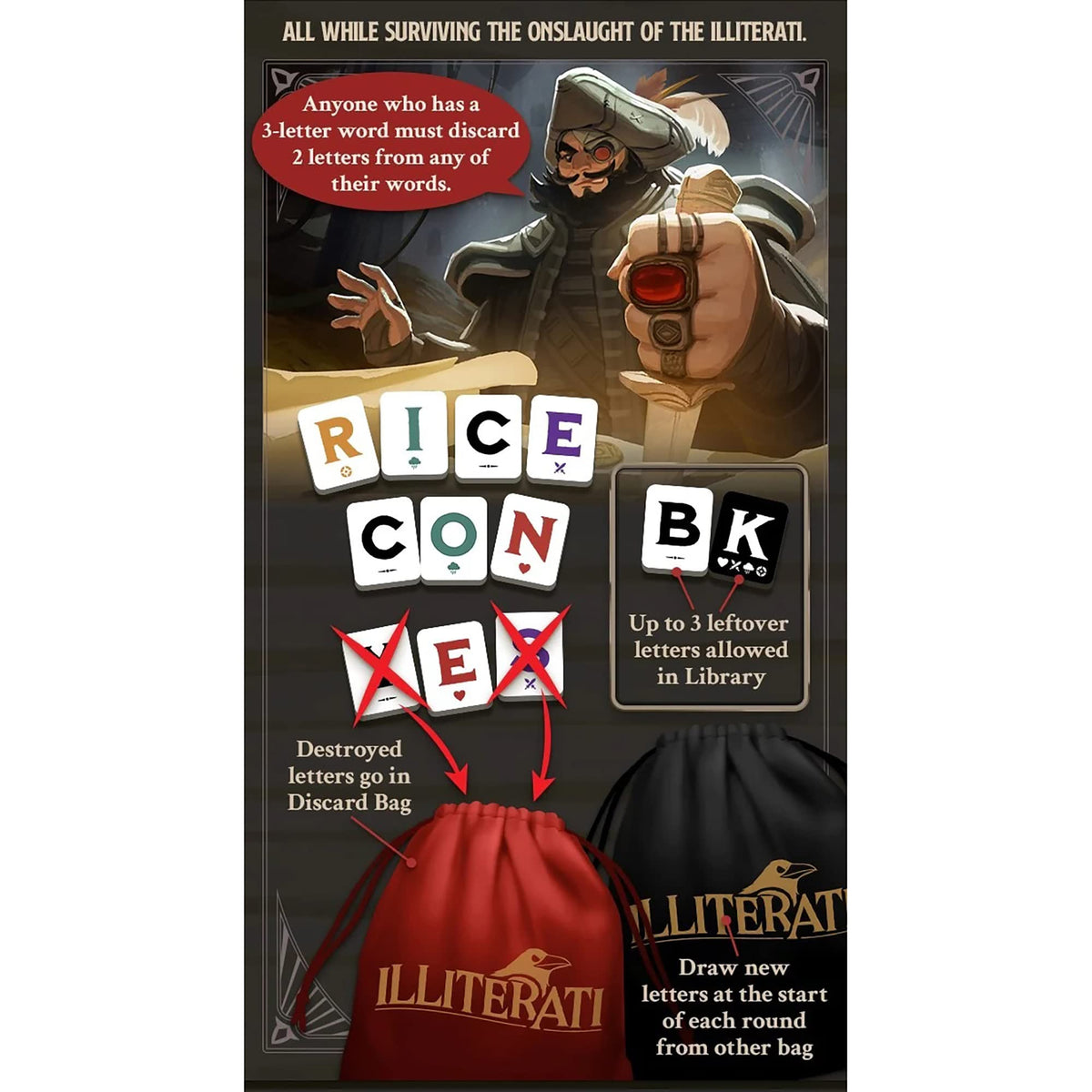 Illiterati Board Game by Gap Closer Games 7