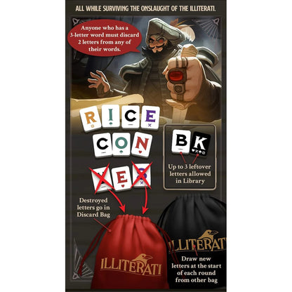 Illiterati Board Game by Gap Closer Games 7