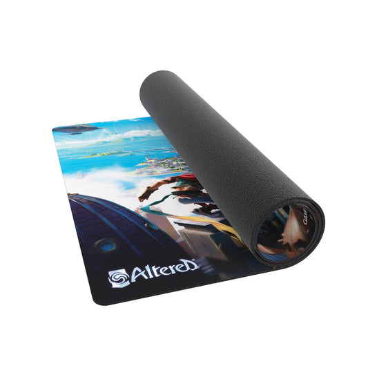 Altered Arkaster Prime PLAYMAT - Officially Licensed, Ultrafine Surface, Anti-Slip, Full-Color Art Print, Soft Cushioned TCG Game Mat, 61x35cm, Made by Gamegenic 2