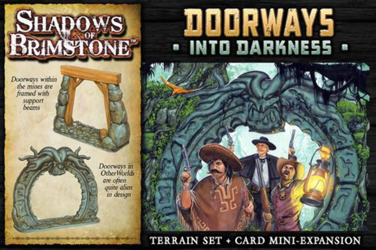 Flying Frog Productions FFP07-T01 Doorways into Darkness: Shadows of Brimstone Exp, Multicoloured 1