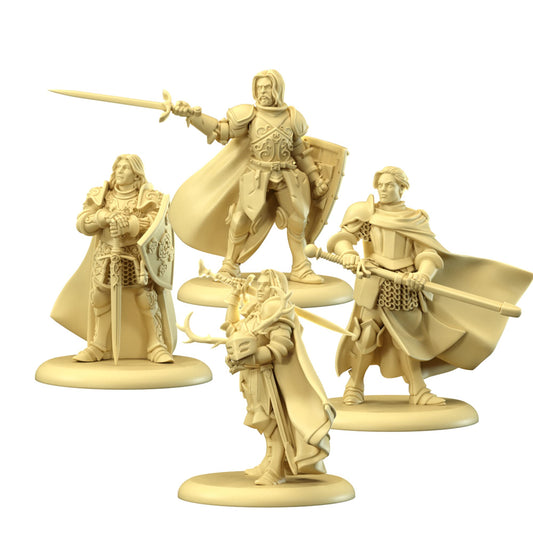 CMON A Song of Ice and Fire Tabletop Miniatures Game Baratheon Heroes 4 Box Set - Unite Legendary Heroes for Conquest! Strategy Game for Adults, Ages 14+, 2+ Players, 45-60 Minute Playtime, CMON 2