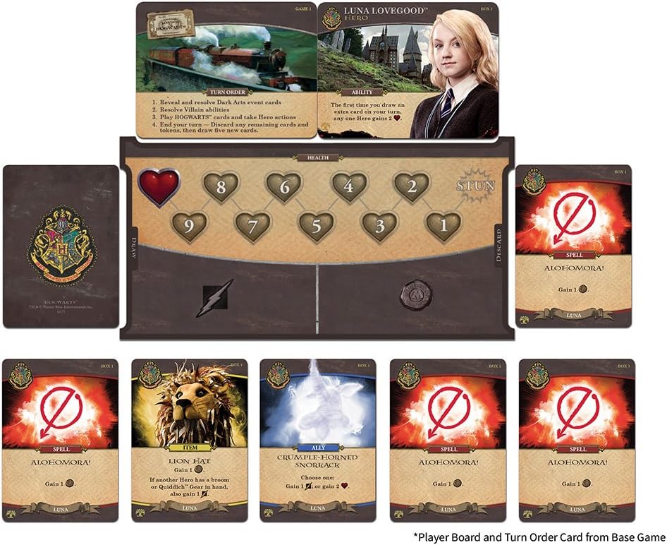 Harry Potter Hogwarts Battle Monster Box Card Game Expansion