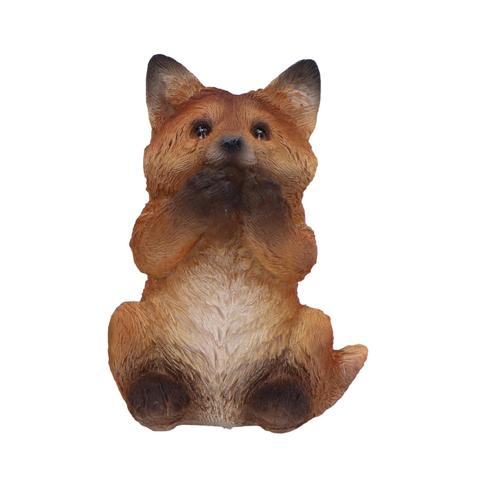 Three Wise Foxes Figurines 8.5cm