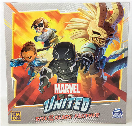 CMON Marvel United Rise of The Black Panther Expansion | Tabletop Miniatures Game | Strategy Game | Cooperative Game for Adults and Kids | Ages 14+ | 1-4 Players | Avg. Playtime 40 Minutes | Made 1