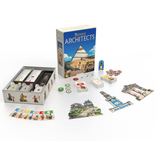 7 Wonders Architects Civilization Strategy Board Game Expansion for Kids and Families 2