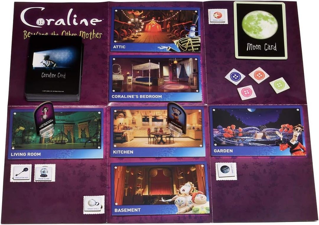 Coraline Beware the Other Mother Card Game by Wiz Kids