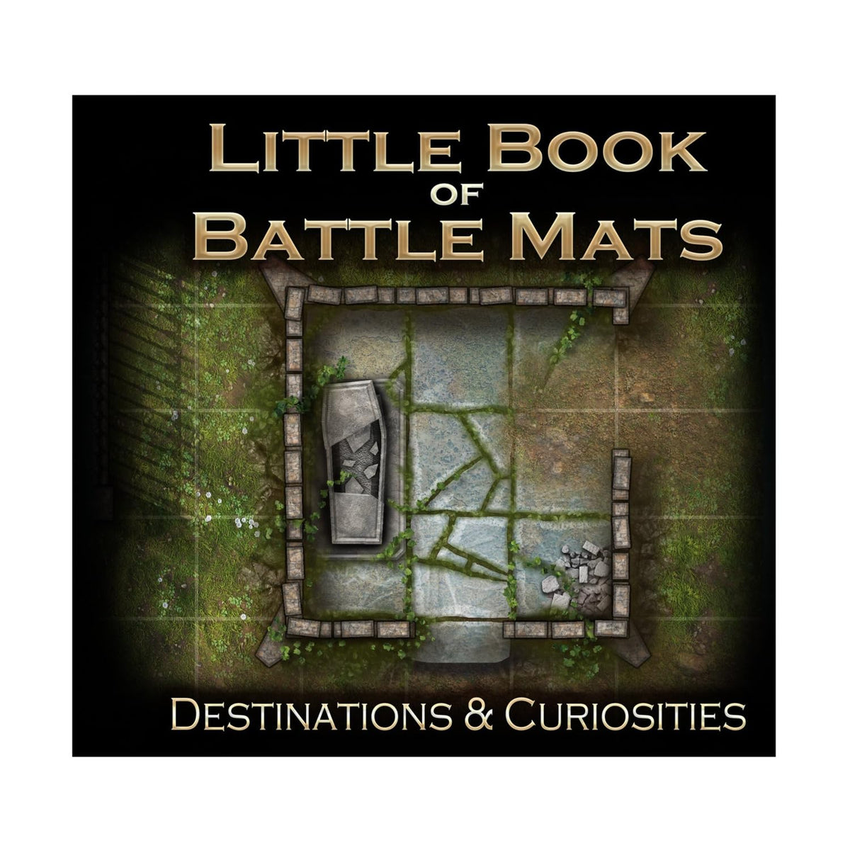 Little Book of Battle Mats Destinations & Curiosities by Loke Portable 6x6 RPG Maps 1