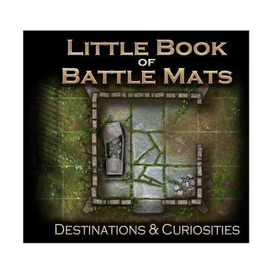 Little Book of Battle Mats Destinations & Curiosities by Loke Portable 6x6 RPG Maps 1