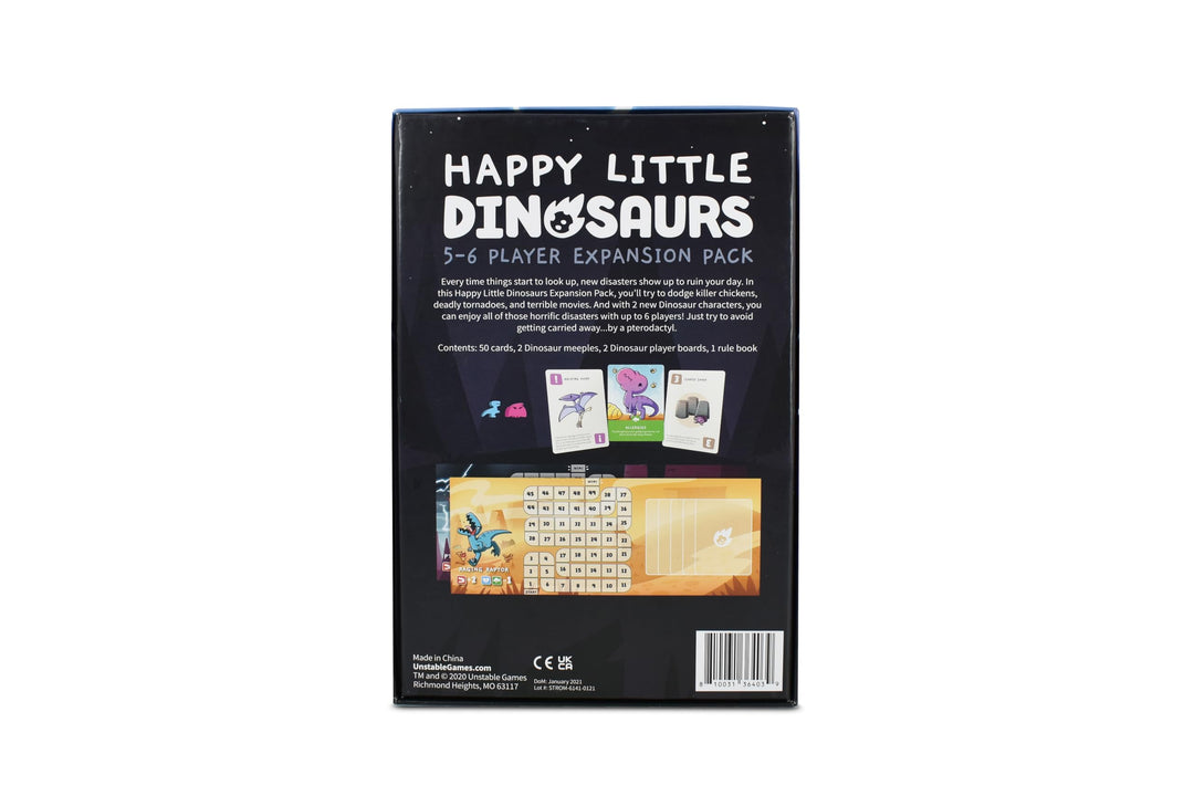 Happy Little Dinosaurs 5 6 Player Expansion Board Game by TeeTurtle 2