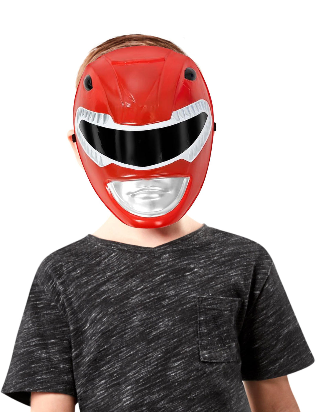 RUBIE'S Rubies Official HASBRO Power Rangers Mask Power Ranger Red One Size