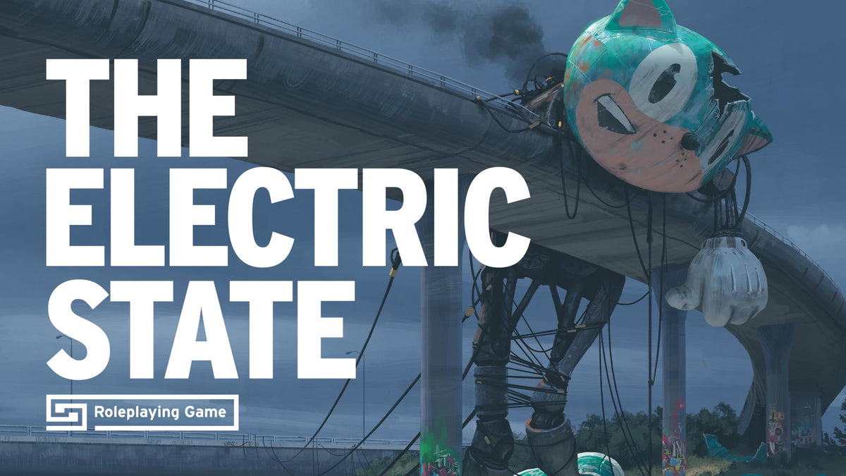 The Electric State RPG Core Rulebook Roleplaying Game by Free League 9