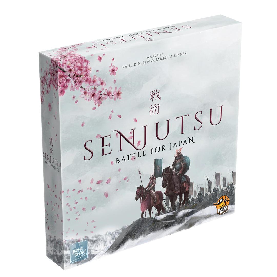 Senjutsu: Battle for Japan - Samurai Dueling Game with Miniatures and Deck Crafting, Strategy Game for Kids and Adults, Ages 14+, 1-4 Players, 15-20 Min Playtime, Made by Lucky Duck Games