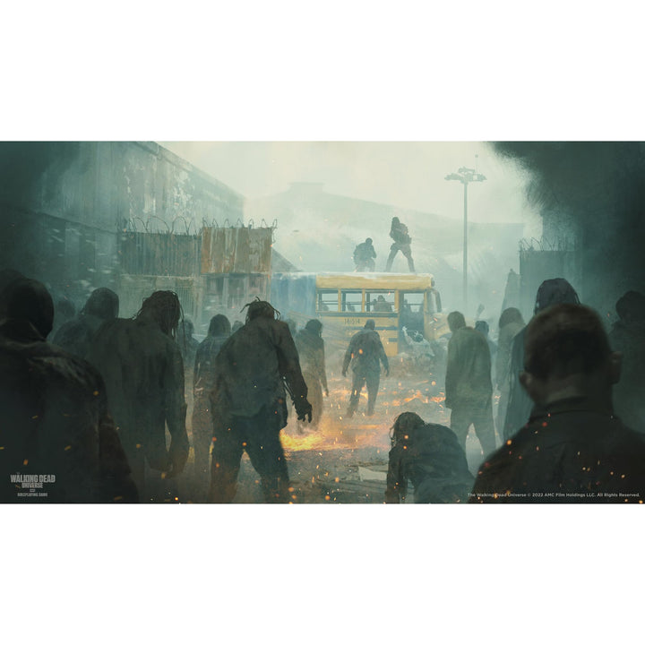 Free League Publishing The Walking Dead Universe RPG Core Rules, Fantasy Horror Adventure Roleplaying, Hardback RPG Book, Adults, Teens Ages 16+