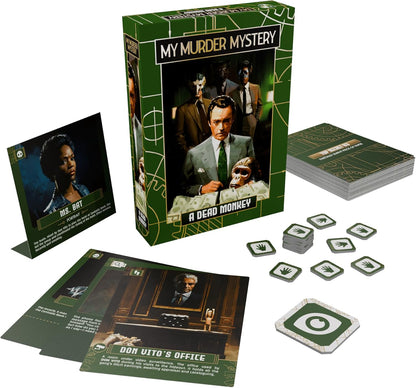 A Dead Monkey My Murder Mystery Board Game