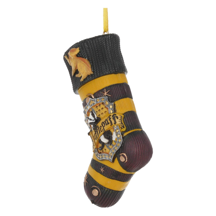 Harry Potter Hufflepuff Stocking Hanging Festive Ornament Officially Licensed