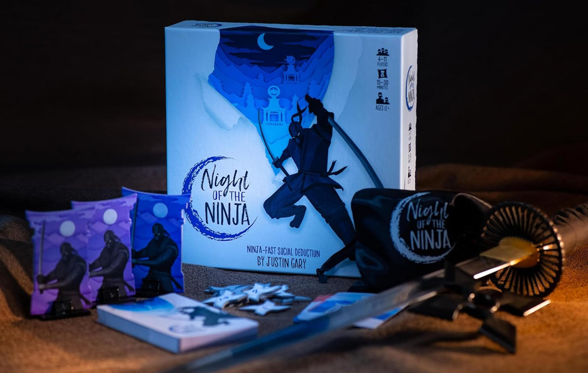 Night of the Ninja Social Deduction Party Board Game
