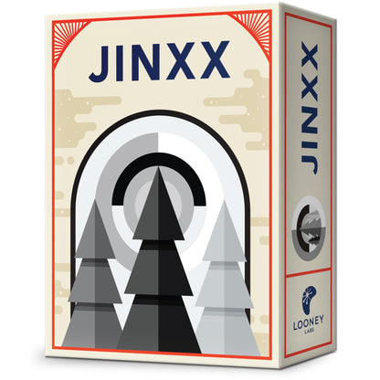 Looney Labs Jinxx Pyramid Board Game - Simple Rules with Stacks of Strategy!, Gray 1