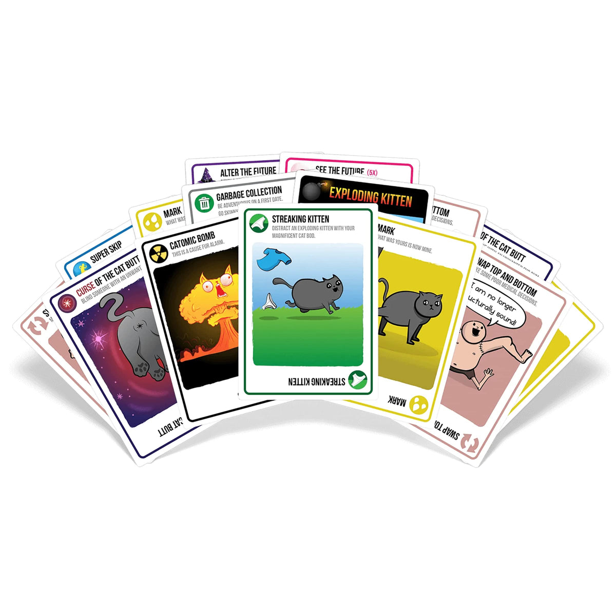 Streaking Kittens Expansion Pack by Exploding Kittens Card Game X 12 4