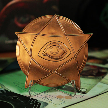 Fanattik Arkham Horror Limited Edition Replica Elder Sign Amulet Medallion 5