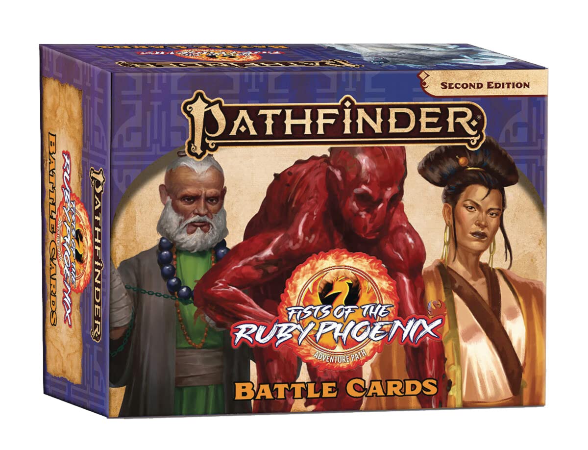 Pathfinder RPG: Fists of the Ruby Phoenix Battle Cards (P2) 1