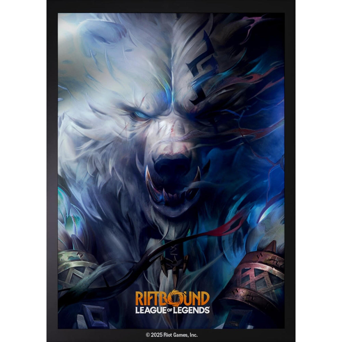 Origins Volibear Art Sleeves 100ct Riftbound League of Legends Trading Card Game 3