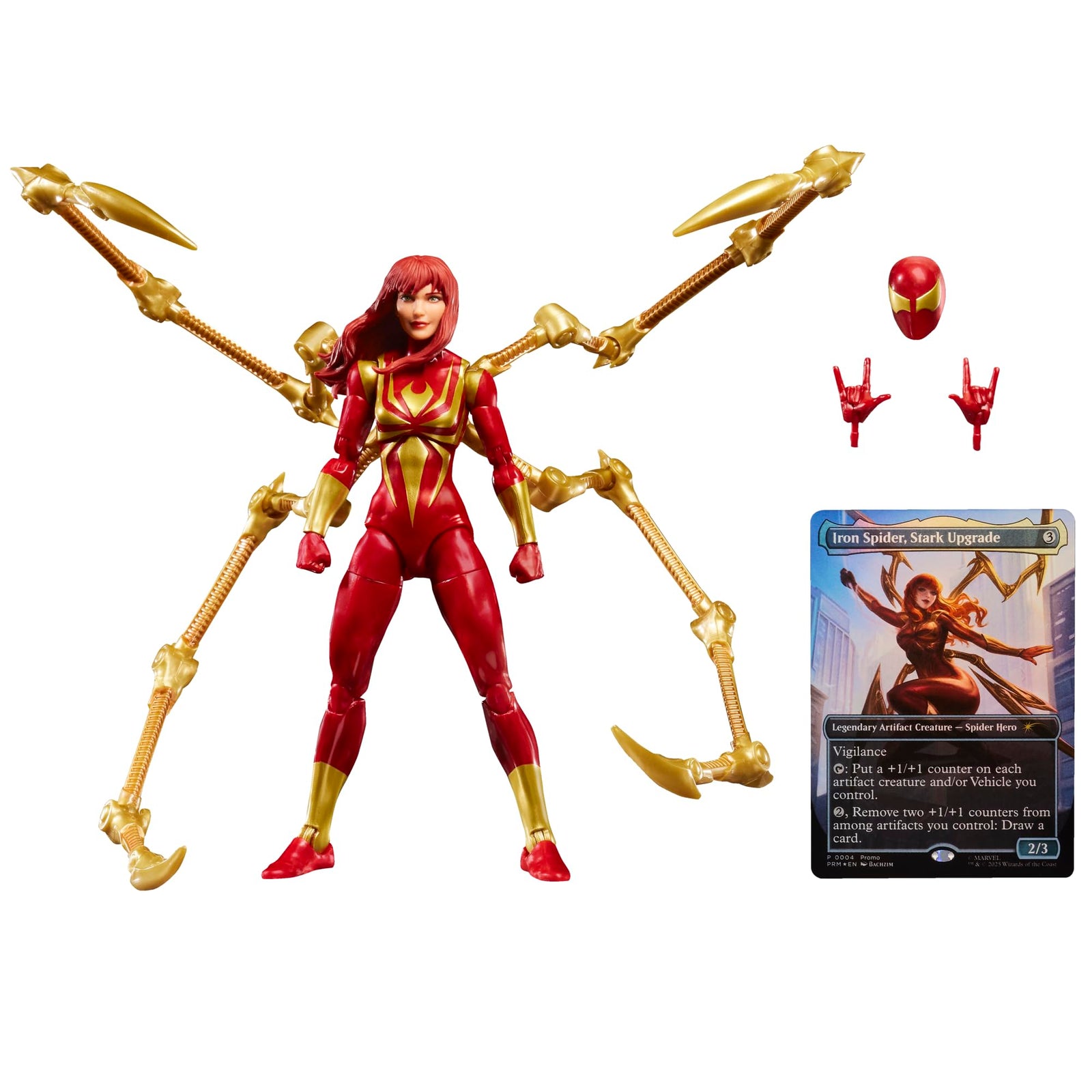 MTG Spiderman Legends Mary Jane Watson Iron Spider Puzzle Game by Hasbro UK 1
