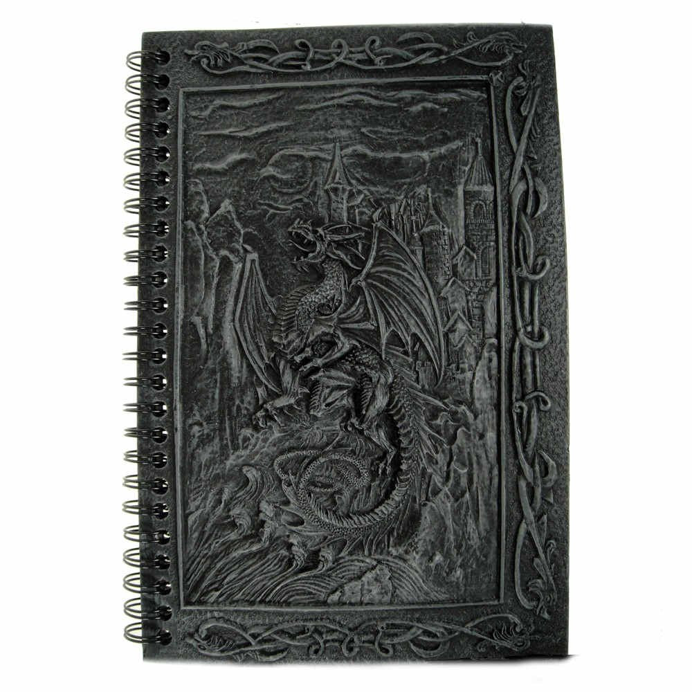 Dragons Kingdom Journal With Dragon Resin Cover 20cm 2
