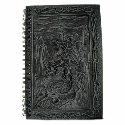 Dragons Kingdom Journal With Dragon Resin Cover 20cm 2