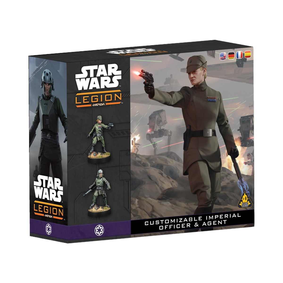Star Wars Legion Customisable Imperial Officer and Agent Board Game by Atomic Mass 1
