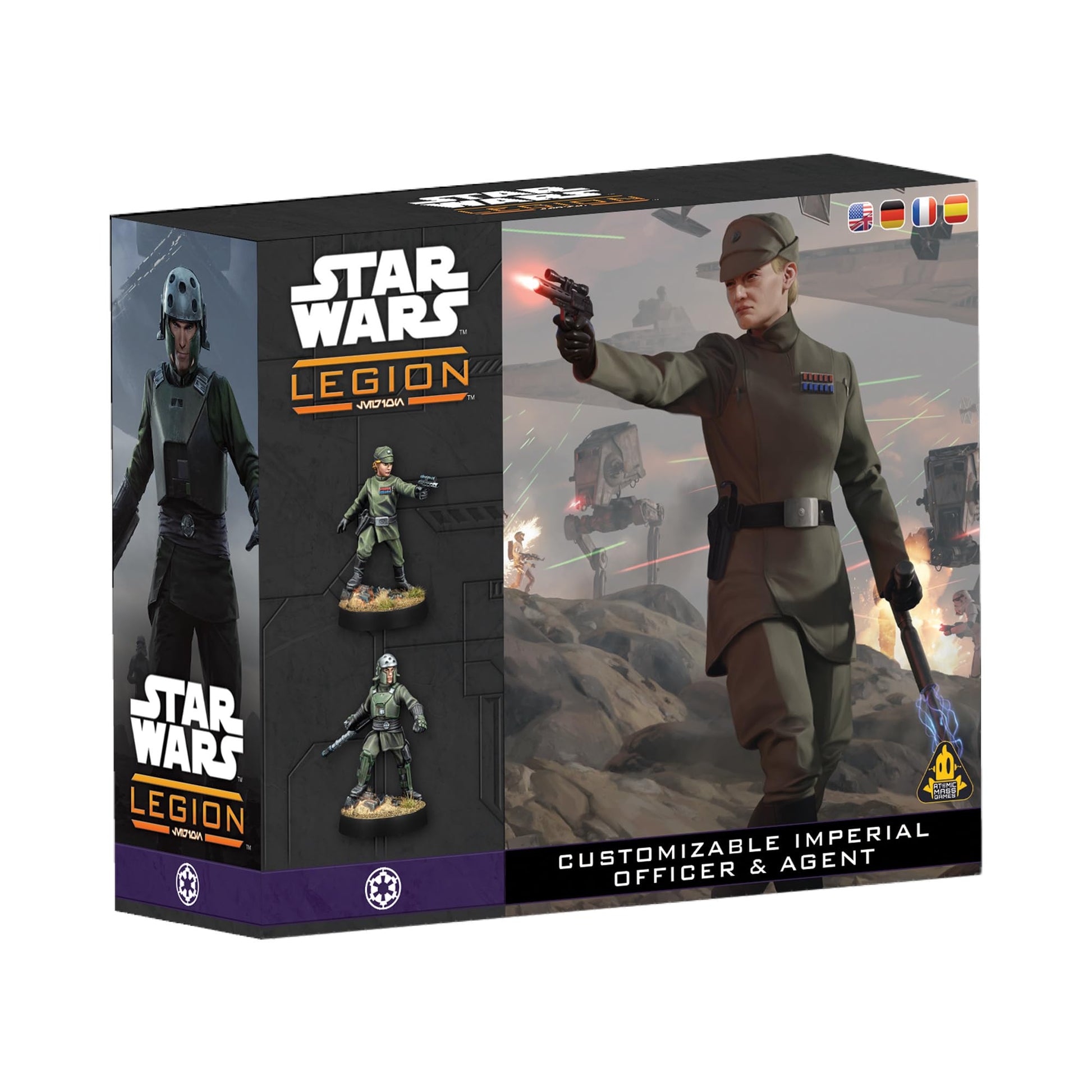 Star Wars Legion Customisable Imperial Officer and Agent Board Game by Atomic Mass 1