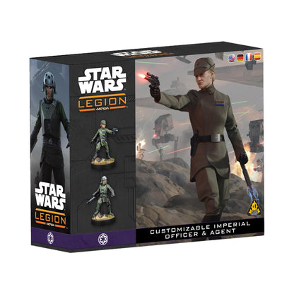 Star Wars Legion Customisable Imperial Officer and Agent Board Game by Atomic Mass 1