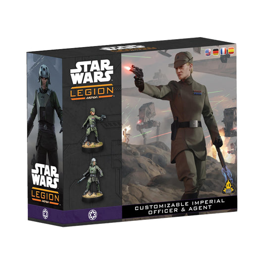 Star Wars Legion Customisable Imperial Officer and Agent Board Game by Atomic Mass 1