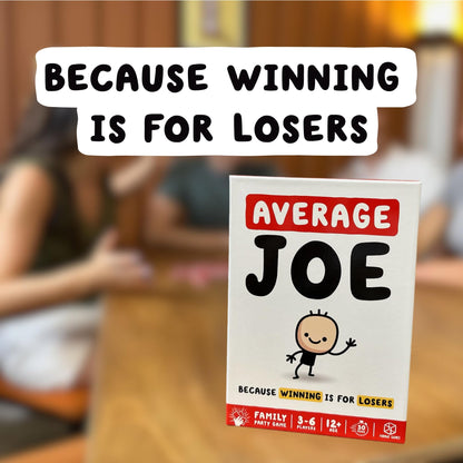 Format Games Average Joe Party Game - Embrace Your Ordinary Side with 600 Questions - Fun for Family and Friends! Ages 8+, 3-6 Players, 30 Minute Playtime, Made 9
