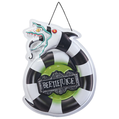 Beetlejuice Sandworm Door Wreath 1