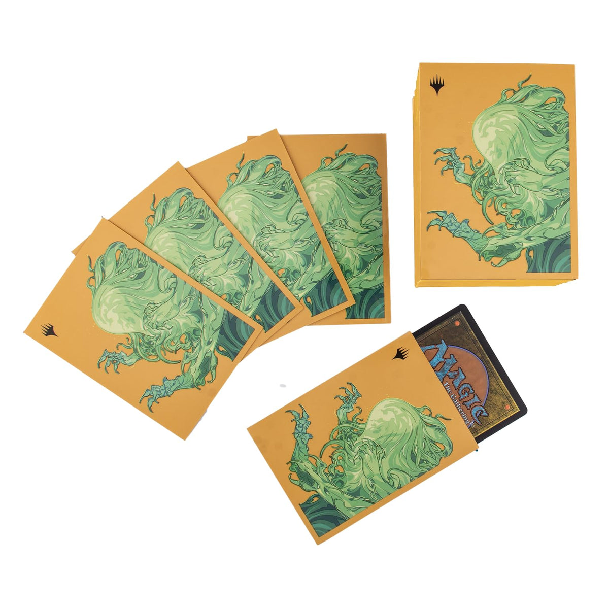 MTG Commander Masters 100ct Standard Size Card Protector Sleeves Matte Finish 3