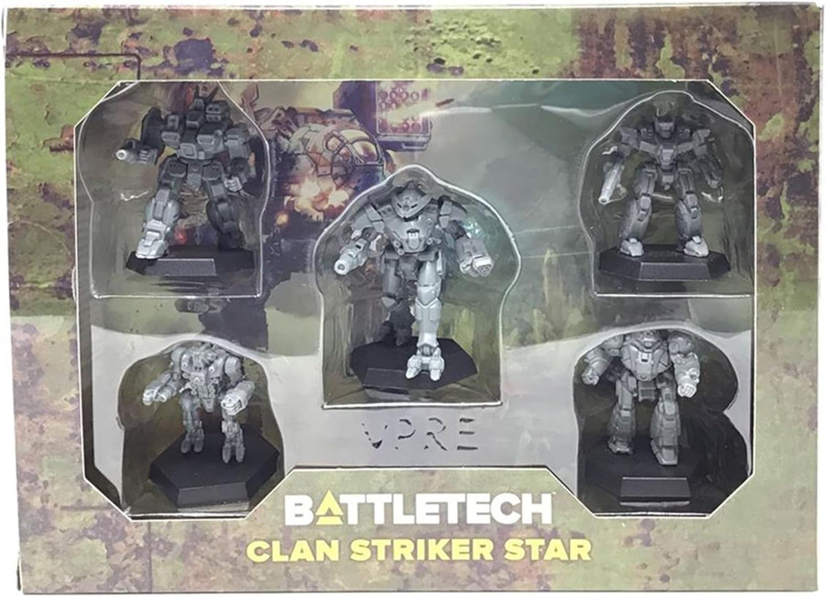 BattleTech Clan Striker Star Miniatures Game by Catalyst Game Labs