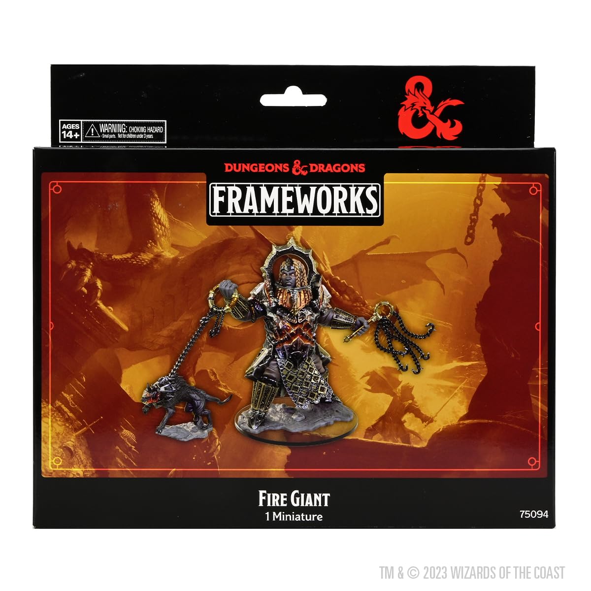 WizKids D&D Frameworks: Fire Giant - Unpainted and Unassembled 4