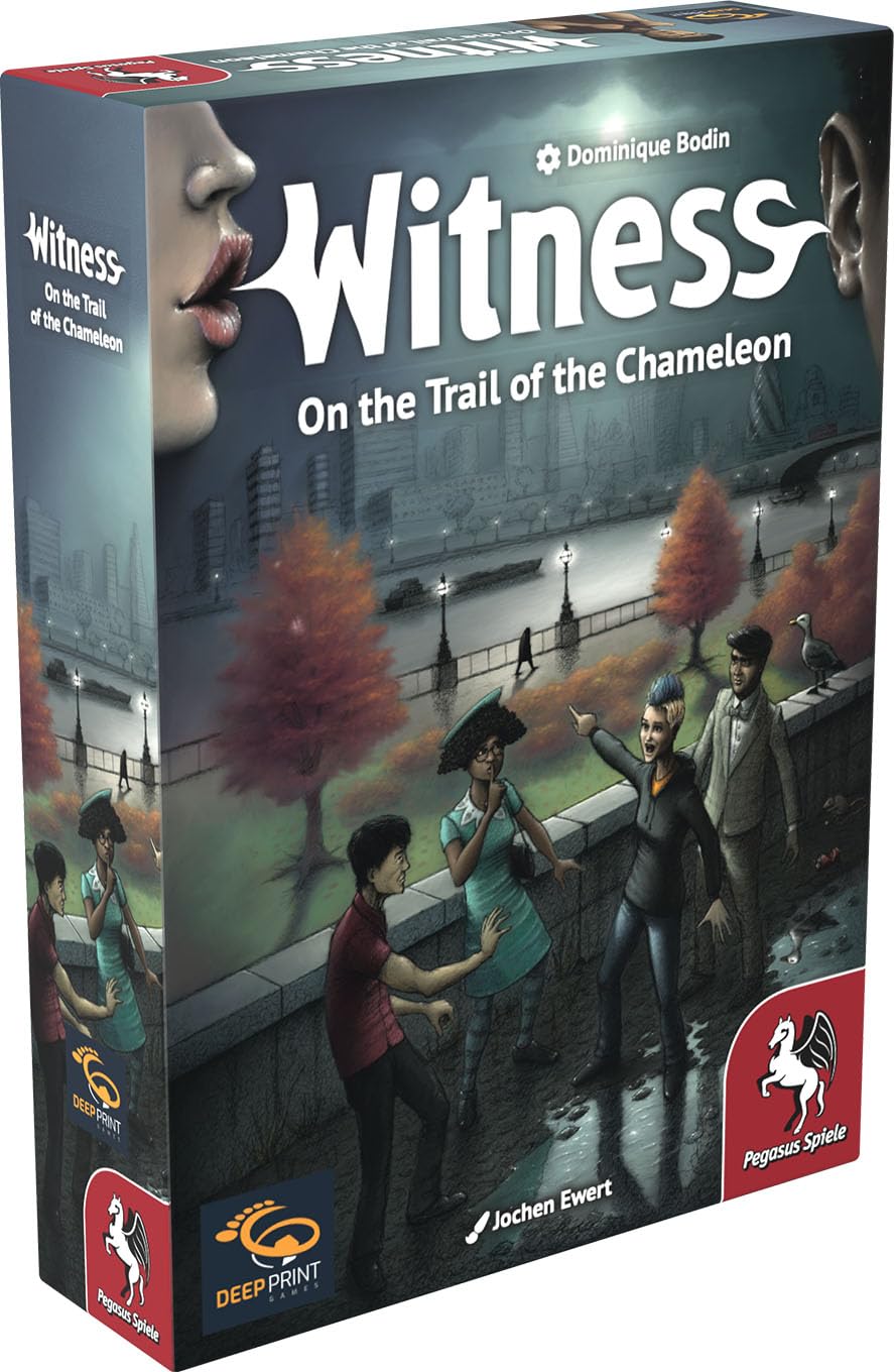 Pegasus Spiele 57817E Witness - On Trail of The Chameleon (Deep Print Games)