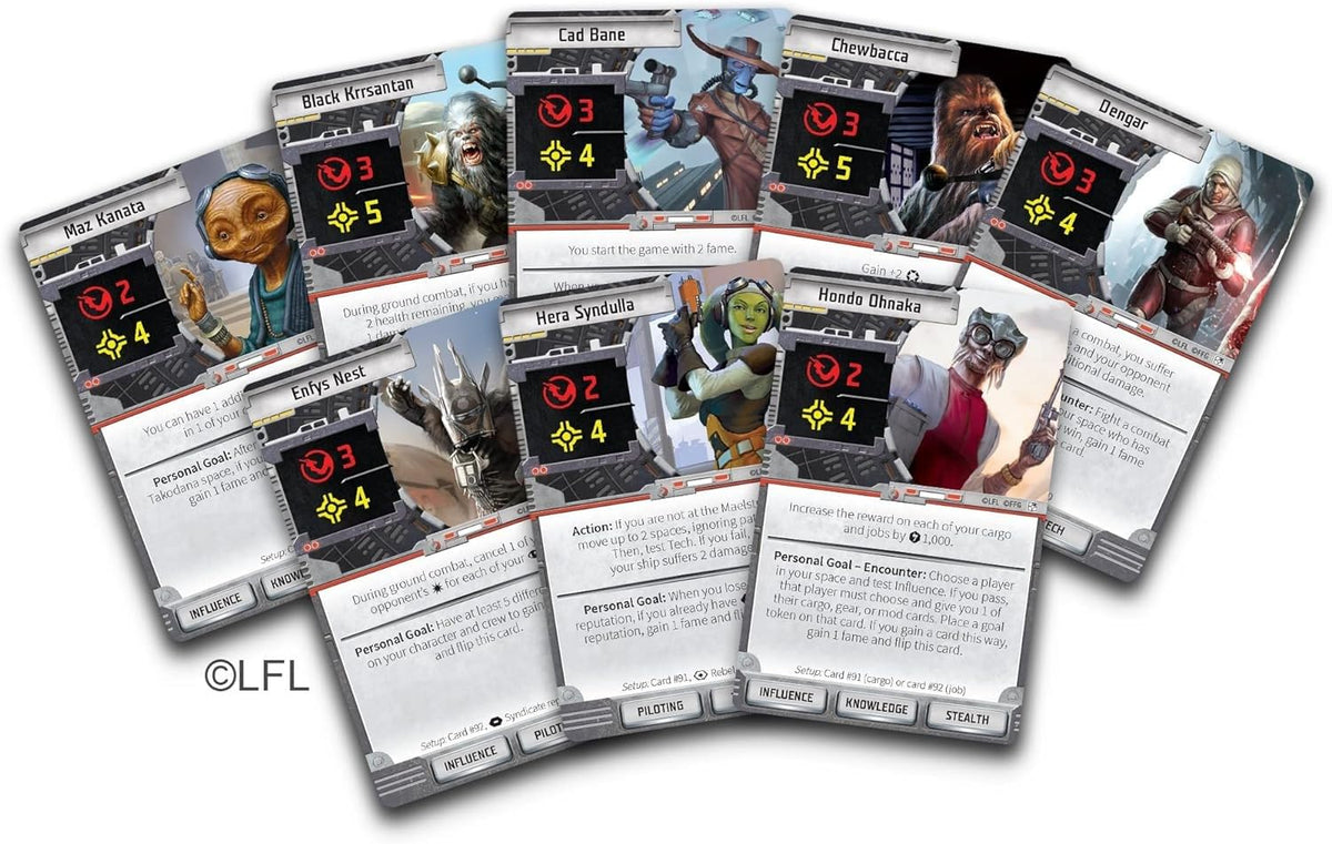 Star Wars Outer Rim Unfinished Business Expansion Dice Set 3