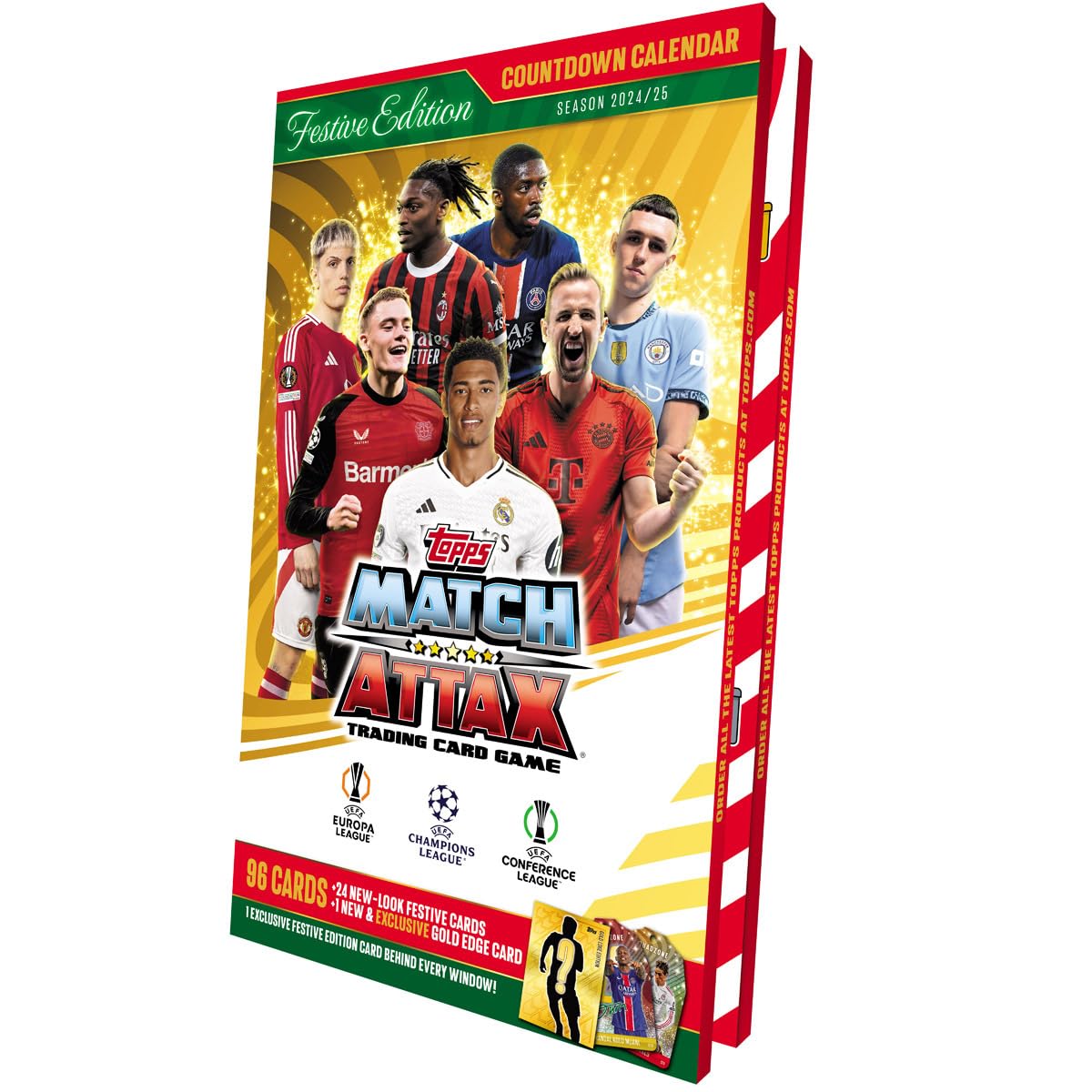 Topps Match Attax 24/25 Advent Calendar 120 Cards 1
