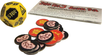 Zombie Dice 3 School Bus Dice Game