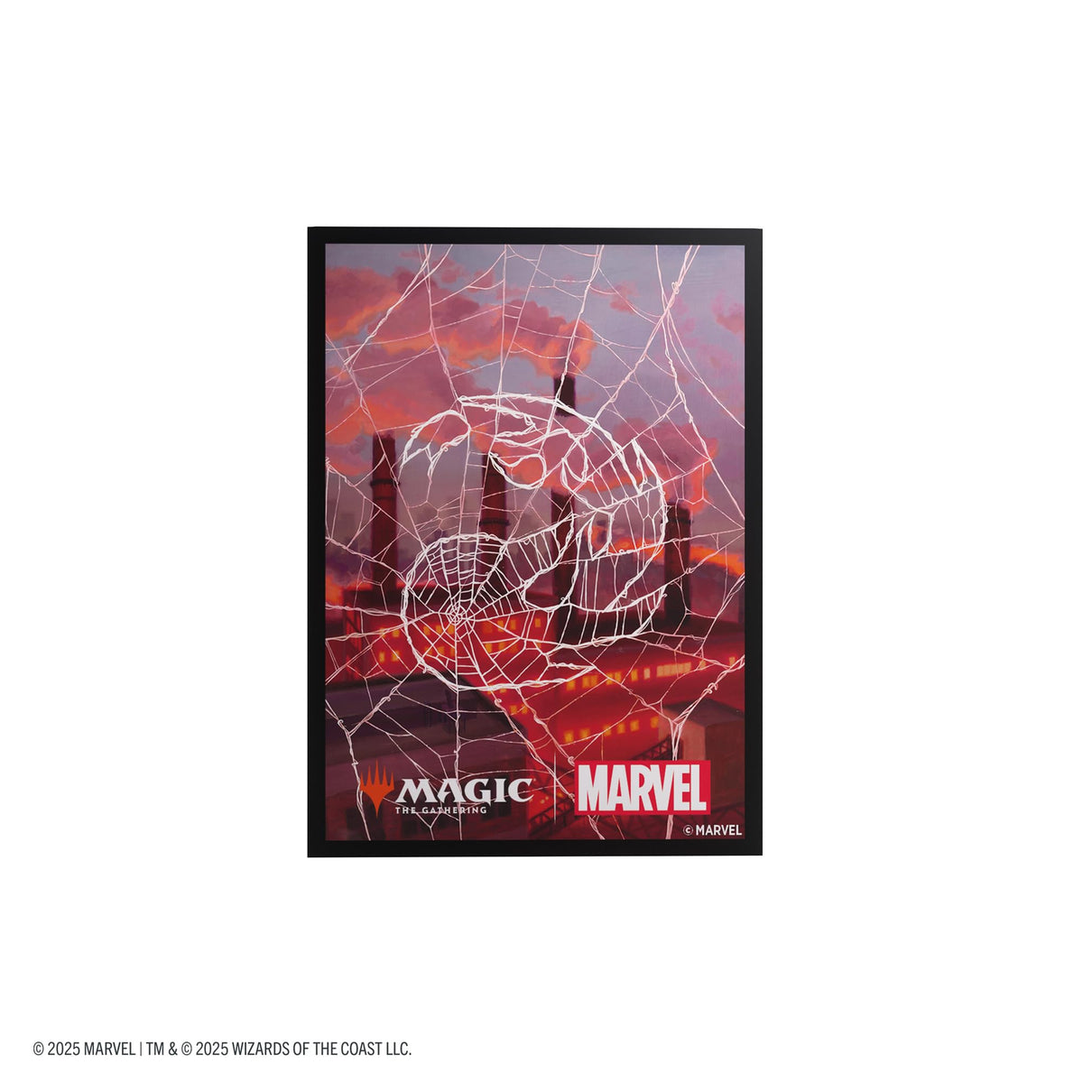 Gamegenic MTG Marvels Spider Man Premium Art Sleeves Spider Man Mountain Gaming Accessory 3