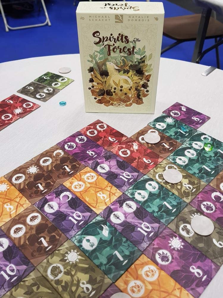Thundergryph Games Spirits of The Forest Board Game | Abstract Strategy Game | Open Drafting and Set Collection Game for Adults | Ages 14+ | 1-4 Players | Avg. Playtime 20 Minutes | Made 3
