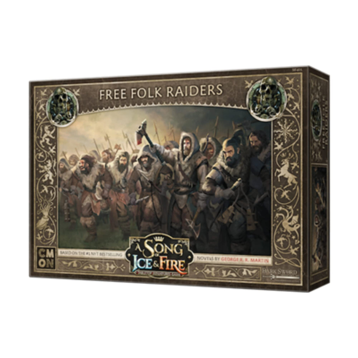 CMON A Song of Ice and Fire Tabletop Miniatures Free Folk Raiders Unit Box - Unleash The Wild Fury! Strategy Game for Adults, Ages 14+, 2+ Players, 45-60 Minute Playtime, Made by CMON 1
