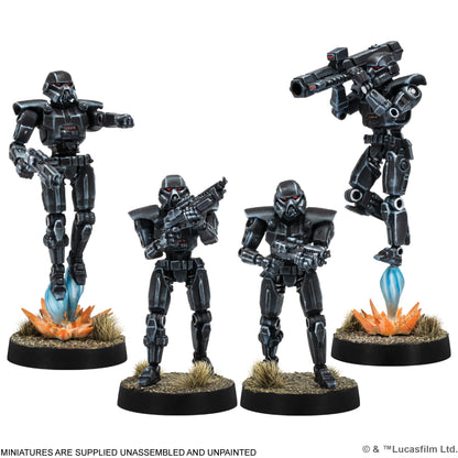 Star Wars Legion Dark Trooper Unit Expansion Miniatures Game 3