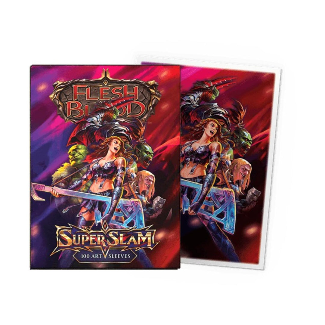 UNIT Matte Art Standard Sleeves: Flesh and Blood - Super Slam (100 ct.) 1