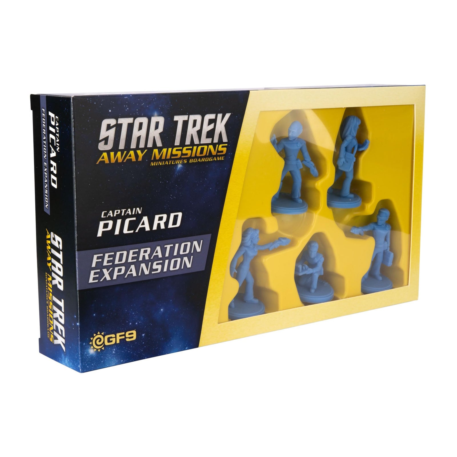 Star Trek Away Missions Expansion Captain Picard Federation Expansion Miniature Game by Gale force Nine 1