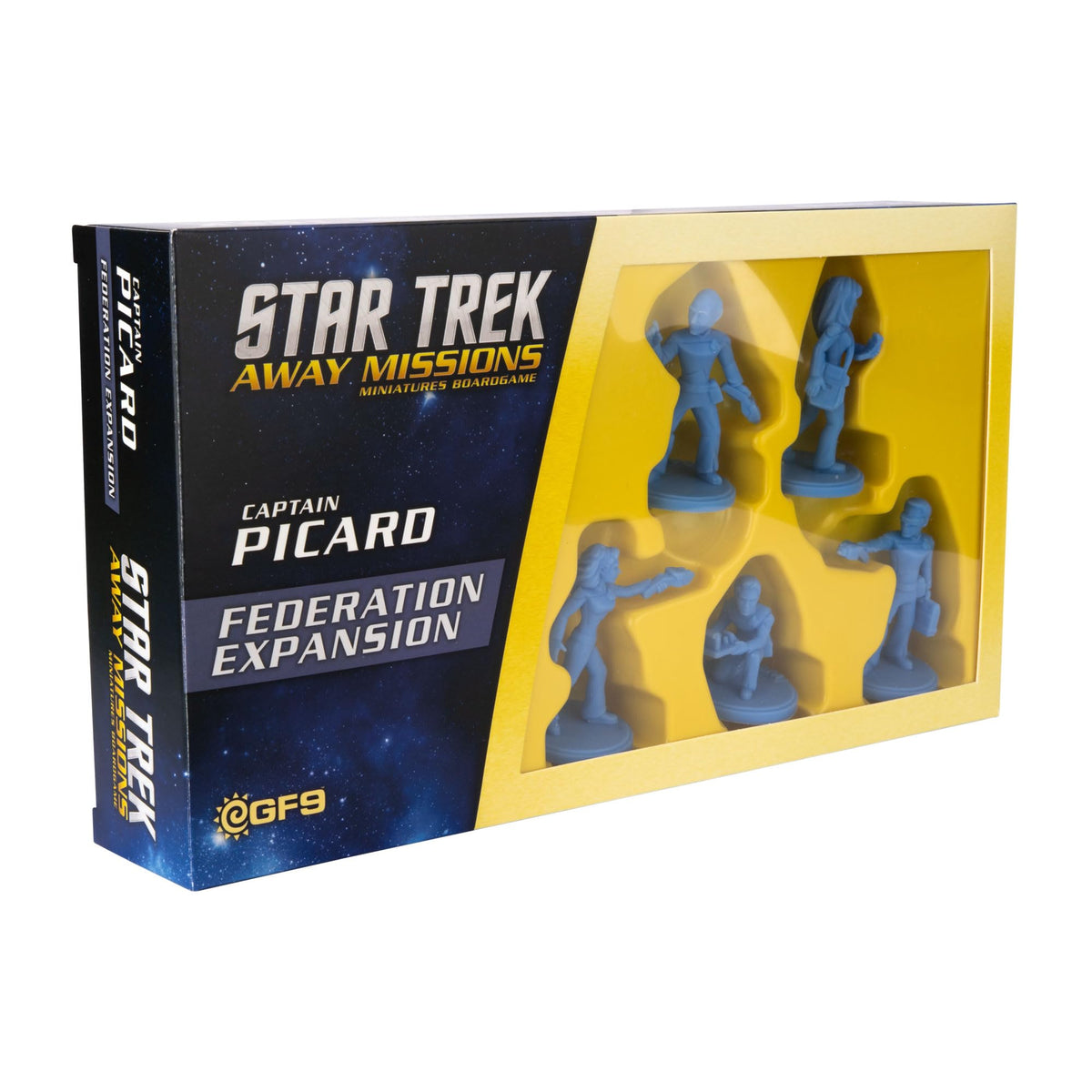 Star Trek Away Missions Expansion Captain Picard Federation Expansion Miniature Game by Gale force Nine 1